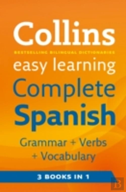 Bertrand.pt - Easy Learning Complete Spanish Grammar, Verbs And Vocabulary (3 Books In 1)