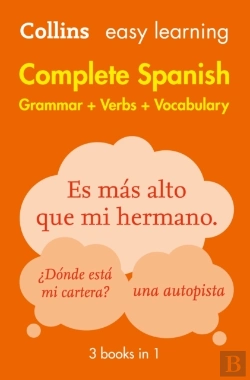 Bertrand.pt - Easy Learning Spanish Complete Grammar, Verbs And Vocabulary (3 Books In 1)