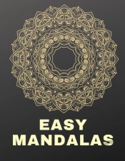 Easy Mandalas Coloring Book