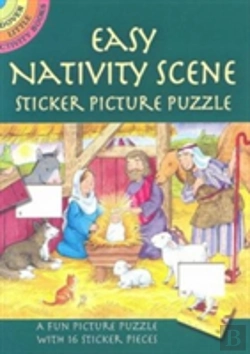 Bertrand.pt - Easy Nativity Scene Sticker Picture Puzzle