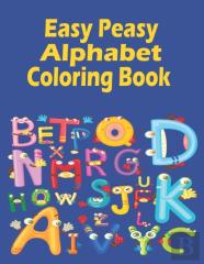 Easy Peasy Alphabet Coloring Book