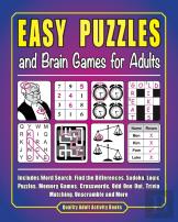 Easy Puzzles And Brain Games For Adults