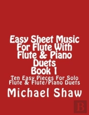 Easy Sheet Music For Flute With Flute & Piano Duets Book 1