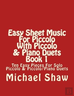 Bertrand.pt - Easy Sheet Music For Piccolo With Piccolo & Piano Duets Book 1