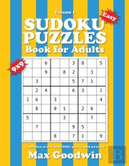 Easy Sudoku Book For Adults
