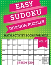 Easy Sudoku Division Puzzles Vol V