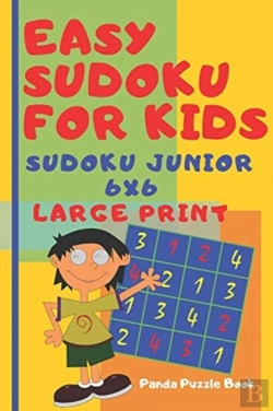 Bertrand.pt - Easy Sudoku For Kids - Sudoku Junior 6x6 - Large Print