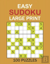 Easy Sudoku Large Print