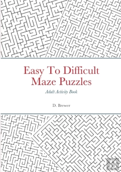 Bertrand.pt - Easy To Difficult Maze Puzzles, Adult Ac