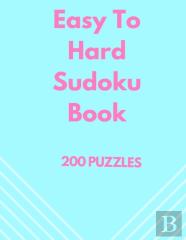 Easy To Hard Sudoku Book