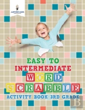 Easy To Intermediate Word Scrabble Activity Book 3rd Grade