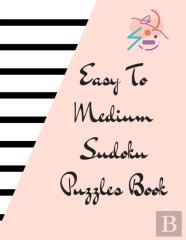 Easy To Medium Sudoku Puzzles Book