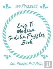 Easy To Medium Sudoku Puzzles Book