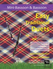 Easy Traditional Duets For Mini-Bassoon And Bassoon