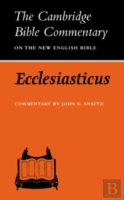 Ecclesiasticus Or The Wisdom Of Jesus, Son Of Sirach