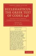 Ecclesiasticus: The Greek Text Of Codex 248