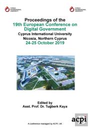 Ecdg19 - Proceedings Of The 19th European Conference On Digital Government