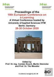 Ecel 2020 - The Proceedings Of The 19th European Conference On E-Learning