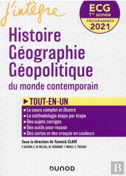 Bertrand.pt - Ecg 1 ; Histoire Géographie Géopolitique ; Manuel