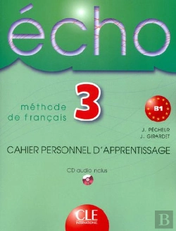 Bertrand.pt - Echo Niveau 3 Cahier D'Apprentissage + Cd Audio + Livret