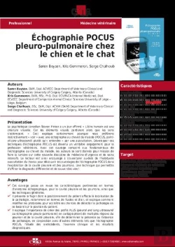 Bertrand.pt - Echographie Pocus Pleuro-Pulmonaire Chez Le Chien Et Le Chat