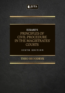Bertrand.pt - Eckard'S Principles Of Civil Procedure In The Magistrates' Courts