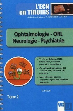 Bertrand.pt - Ecn En Tiroirs Ophtalmologi  Orl Neurologie Psychiatrie