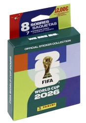 Ecoblister 8 Saquetas World Cup 2026 (Cromos do Mundial de Futebol 2026)