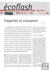 Ecoflash, N 306  Mars 2016 Inegalites Et Croissance