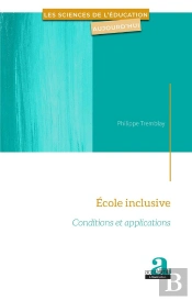 École Inclusive ; Conditions Et Applications