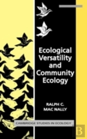Ecological Versatility And Community Ecology