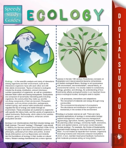 Bertrand.pt - Ecology (Speedy Study Guides)