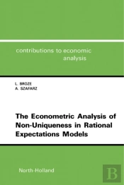 Econometric Analysis Of Non-Uniqueness In Rational Expectations Models
