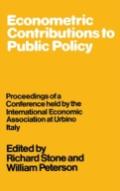 Econometric Contributions To Public Policy