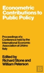 Econometric Contributions To Public Policy