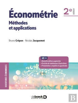 Bertrand.pt - Économétrie ; Méthodes Et Applications (2e Édition)