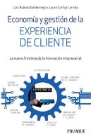 Economía Y Gestión De La Experiencia De Cliente