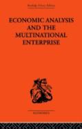Economic Analysis And Multinational Enterprise