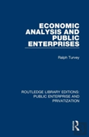 Economic Analysis And Public Enterprises