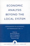 Economic Analysis Beyond The Local System