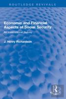 Economic And Financial Aspects Of Social Security