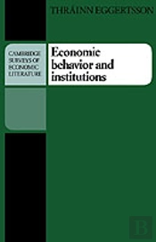 Economic Behavior And Institutions