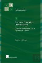 Economic Criteria For Criminalization