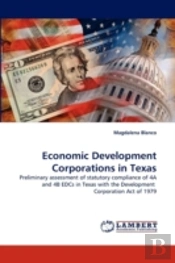 Economic Development Corporations In Texas