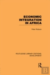 Economic Integration In Africa