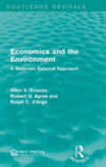 Economics And The Environment