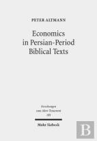 Economics In Persian-Period Biblical Texts