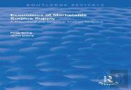 Economics Of Marketable Surplus Supply