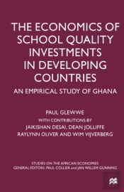 Economics Of School Quality Investments In Developing Countries