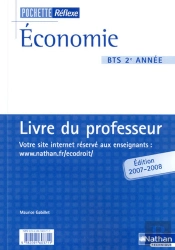 Économie ; Bts 2e Année ; Livre Du Professeur (Édition 2007)